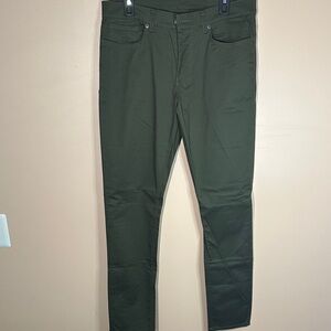 Oakley Men's Dark Green Skinny Jeans